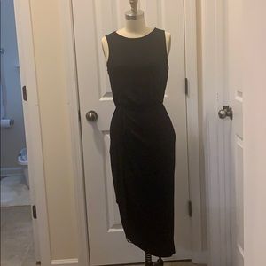 White House Black Market Black Dress XSP NWT